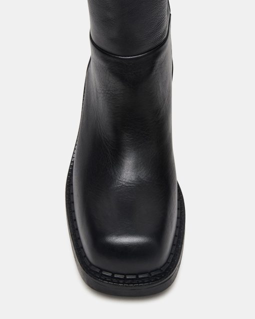 DAVOS BLACK LEATHER - Image 4