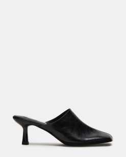 DEMPSEY BLACK LEATHER
