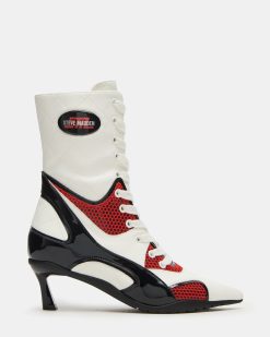FANGIO WHITE/RED