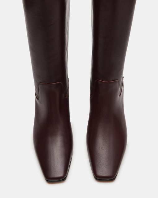 GWYNETH BROWN/RED LEATHER - Image 5