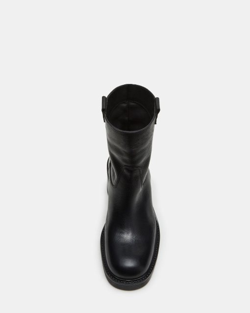 HOPPER BLACK LEATHER - Image 4