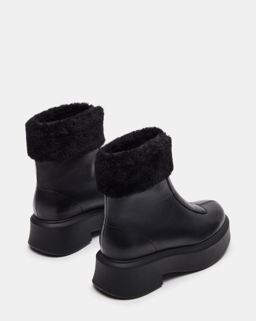 JONES FAUX FUR BLACK LEATHER - Image 6