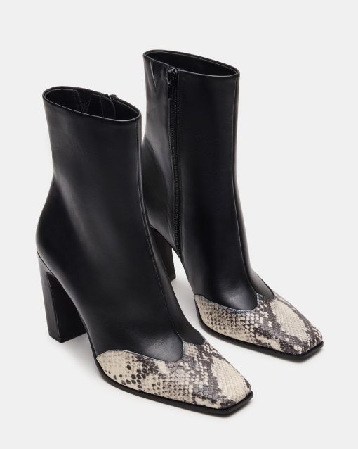 LYLE BLACK LEATHER WITH SNAKE - Image 2