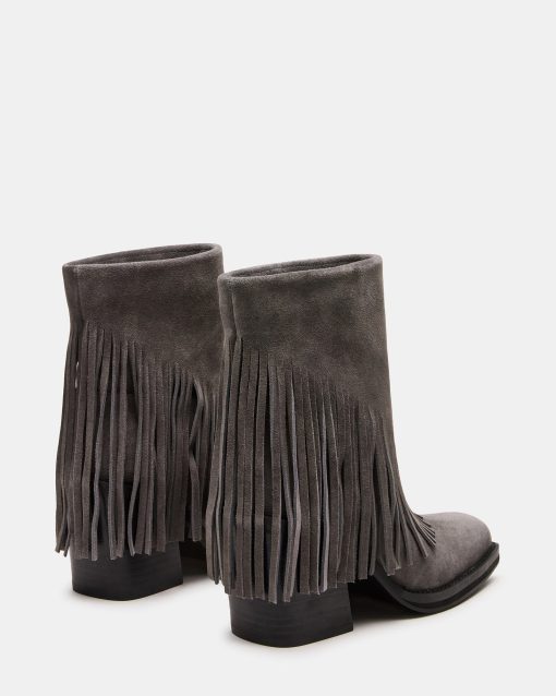 PIA FRINGE GREY SUEDE - Image 5