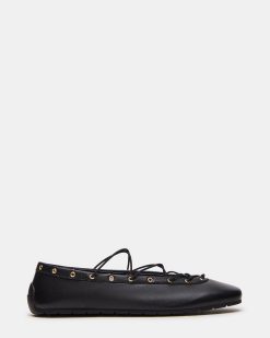 POINTE BLACK LEATHER