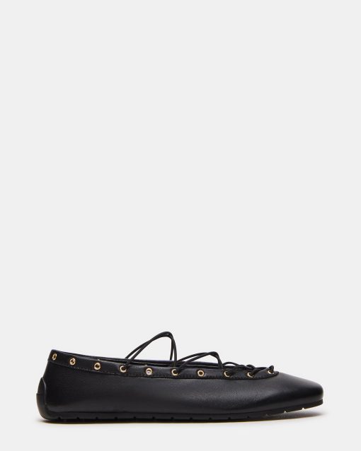 POINTE BLACK LEATHER