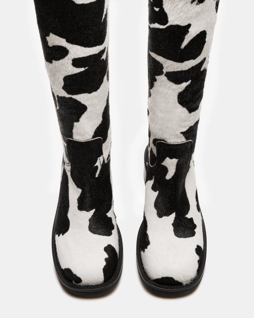 RIGGS BLACK COW PRINT - Image 4