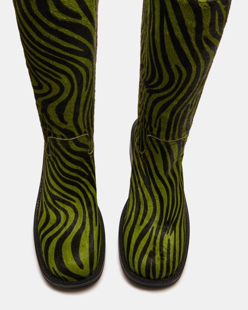 RIGGS GREEN ZEBRA PRINT - Image 4