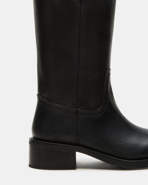 RIGGS BLACK LEATHER WIDE CALF - Image 4