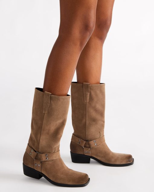 RUSKIN TAUPE SUEDE - Image 2