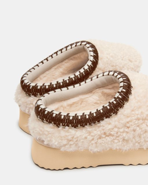SELENA FAUX SHEARLING NATURAL - Image 4