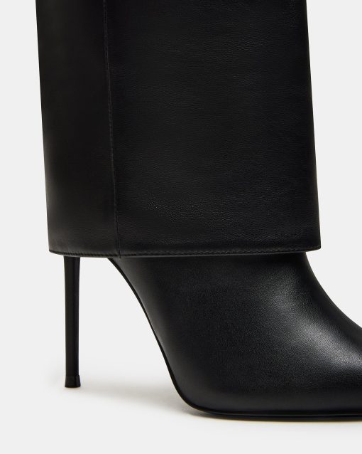 SMITH BLACK LEATHER WIDE CALF - Image 3