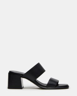 SYCAMORE BLACK LEATHER