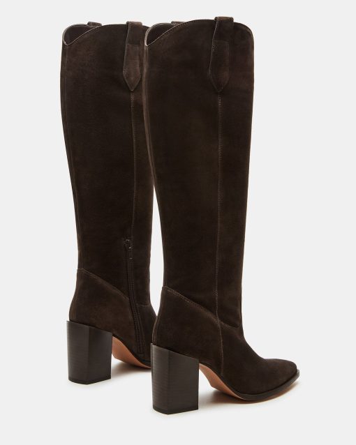 VESEY CHOCOLATE BROWN SUEDE - Image 5