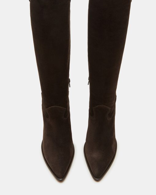 VESEY CHOCOLATE BROWN SUEDE - Image 4