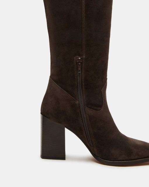 VESEY CHOCOLATE BROWN SUEDE - Image 3