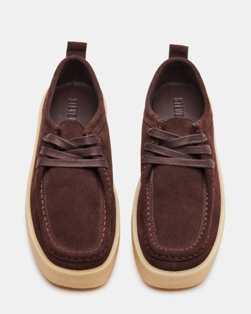 WAYLAND CHOCOLATE BROWN SUEDE - Image 6